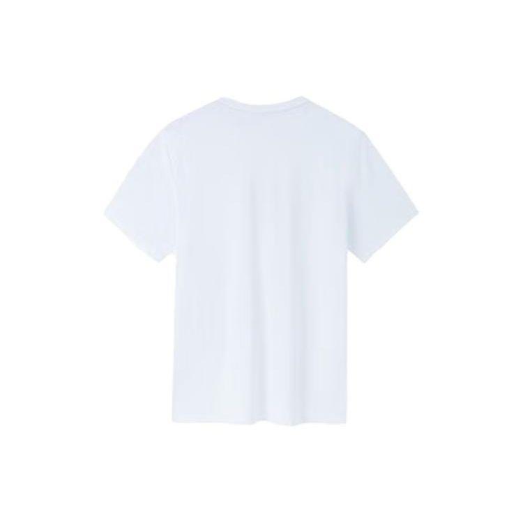 Anta Comprehensive Training Series Letter Print Breathable Sports Short Sleeve T-Shirt Men Tops Pure-White 152337110-1