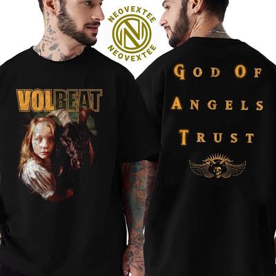 Volbeat Official Merch God Of Angels Trust Goat T-Shirt Unisex T-Shirt