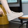 New High-top Women's Lace-up Casual Shoes Thick-soled Height-increasing Board Shoes