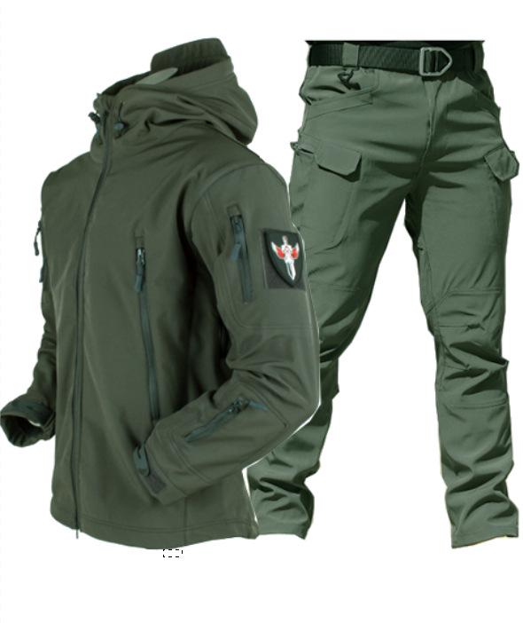 X7 Three-in-One Tactical Softshell Training Suit (Spring/Autumn)