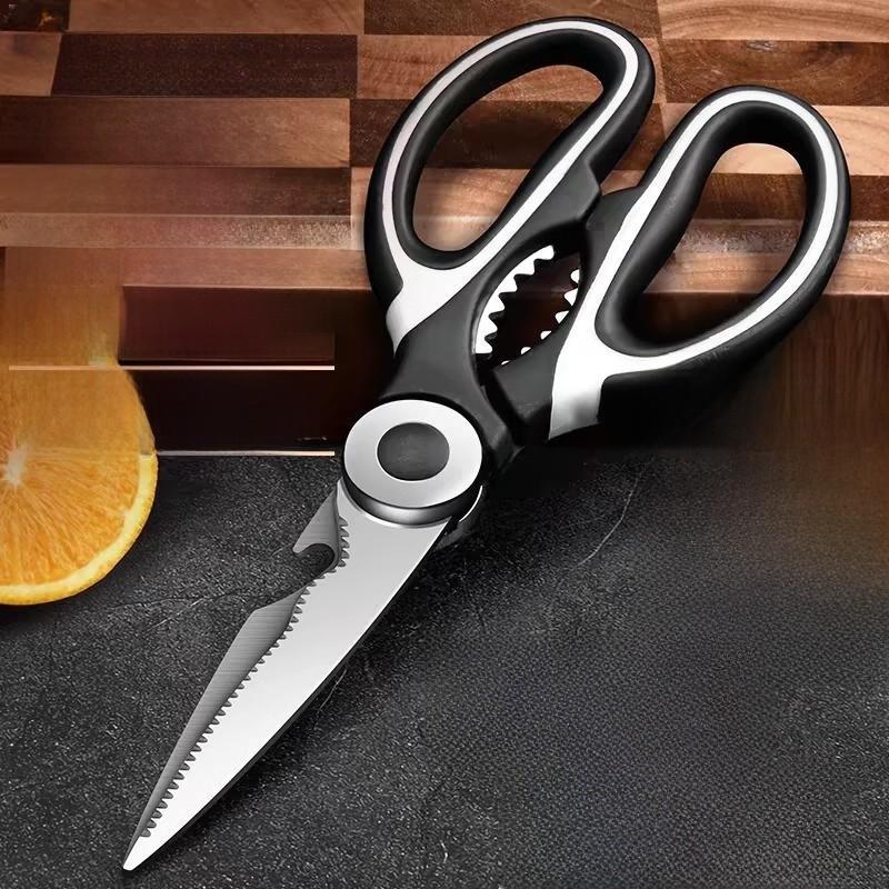 Kitchen Scissors Set With Stainless Steel Blades For Seafood And Meat Preparation