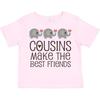 Inktastic Cousins Make The Best Friends Toddler T-Shirt Cousin Childs Crew Boys