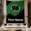 Custom Text Tapestry Hannover 96 Print Wall Tapestry Indoor Living Room Wall Decor