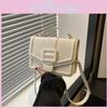 Sac bandoulière élégant en cuir PU pour femme, disponible en noir, vert et rose.