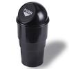 Auto Mülleimer Behälter mit Deckel, Auslaufsicherer Fahrzeug Auto Becherhalter Auto Mülleimer, Kleiner Mülleimer für Auto Zubehör