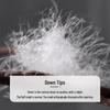 FUANNA Antimicrobial 95% White Goose Down Winter Comforter