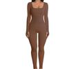 Tuta Slimming a Coste con Scollo Quadrato - Moda Donna Autunno/Inverno 2025