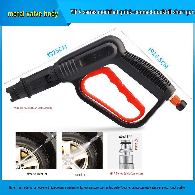 Hochdruck-Wasserpistolendüse für Autowäsche & Landwirtschaftsreinigung