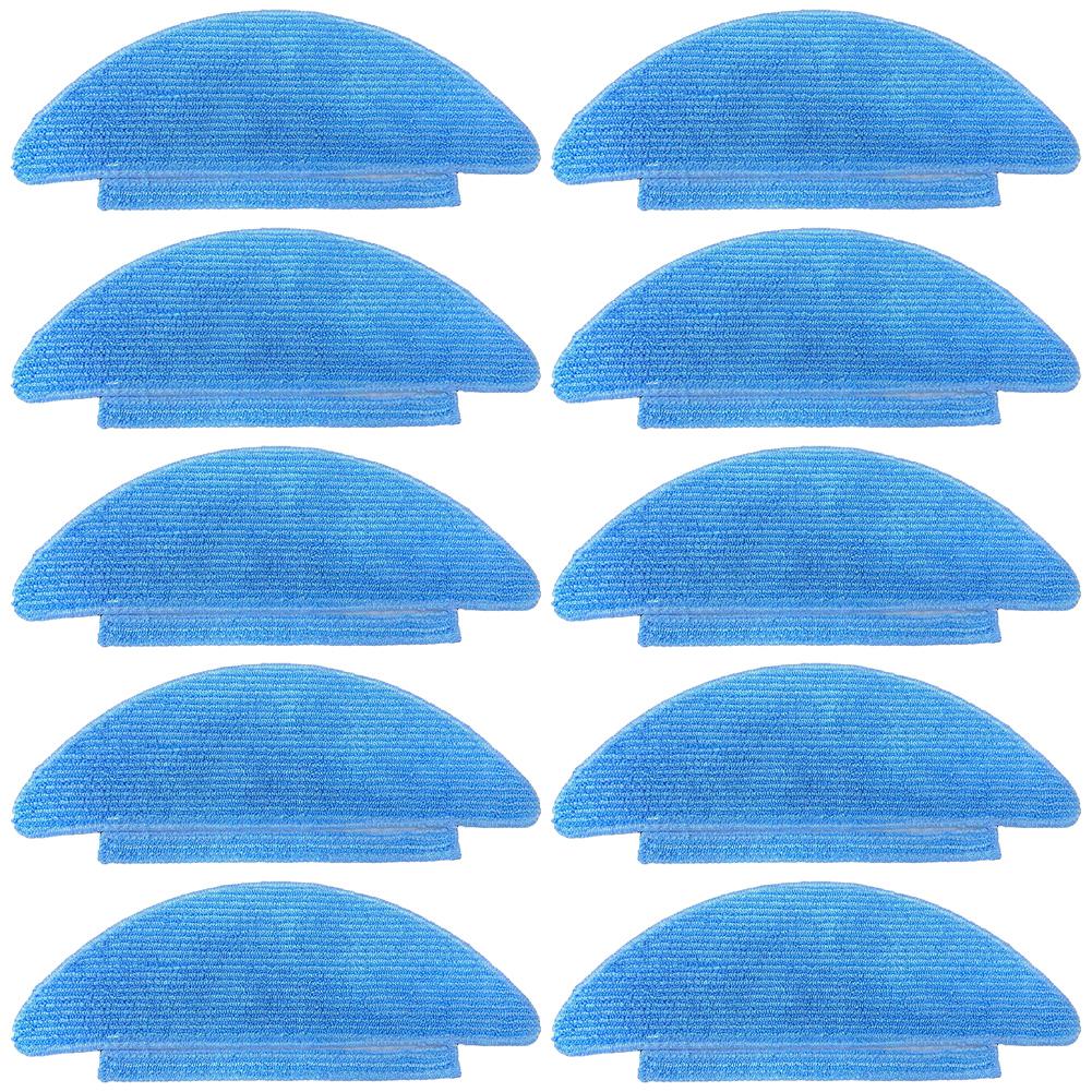 4/10 Pack Mop Cloth For Conga 7490 Eternal Genesis Robot Household Supplies Cleaning  Vacuum Parts  Accessories