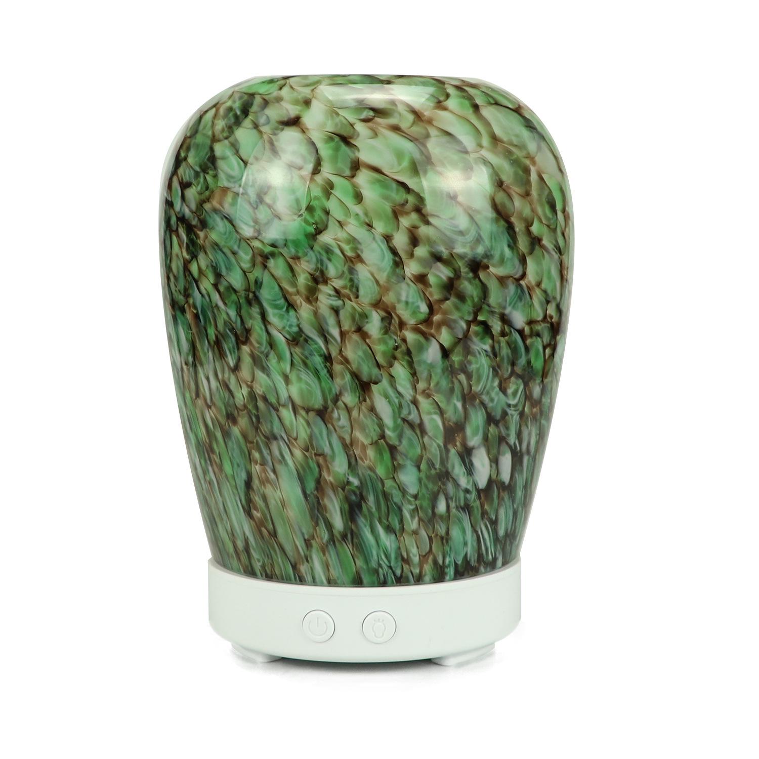 Ceramic Glass Ultrasonic Aromatherapy Lamp & Mini Humidifier Essential Oil Diffuser Australian Standard