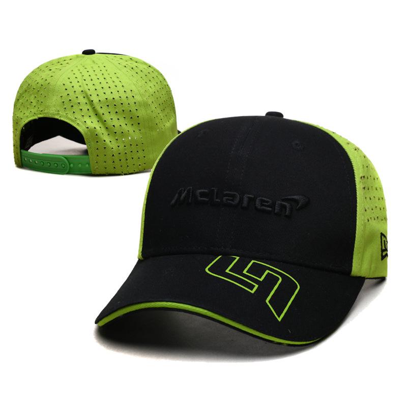 Závodní kšiltovka týmu McLaren F1 - Zakřivený kšilt s logem vozu