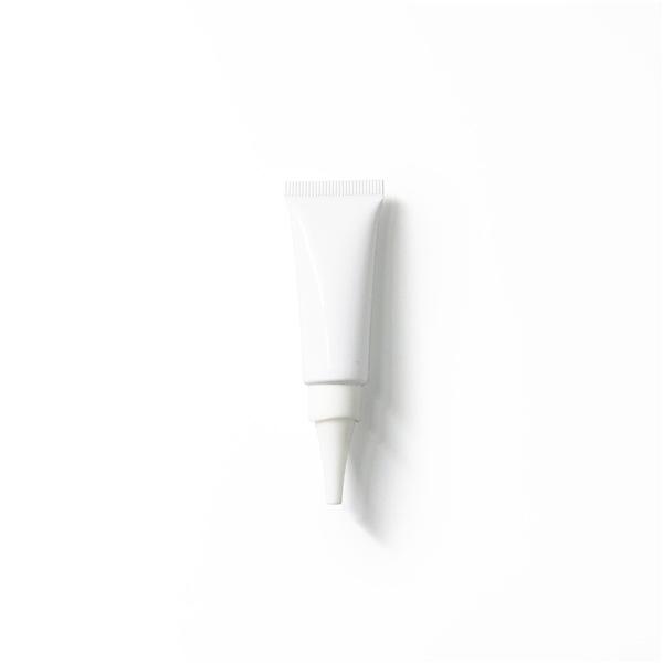 10g White Cosmetic Soft Tube, 10ml Empty Plastic Bottle, Small Capacity Trial Size