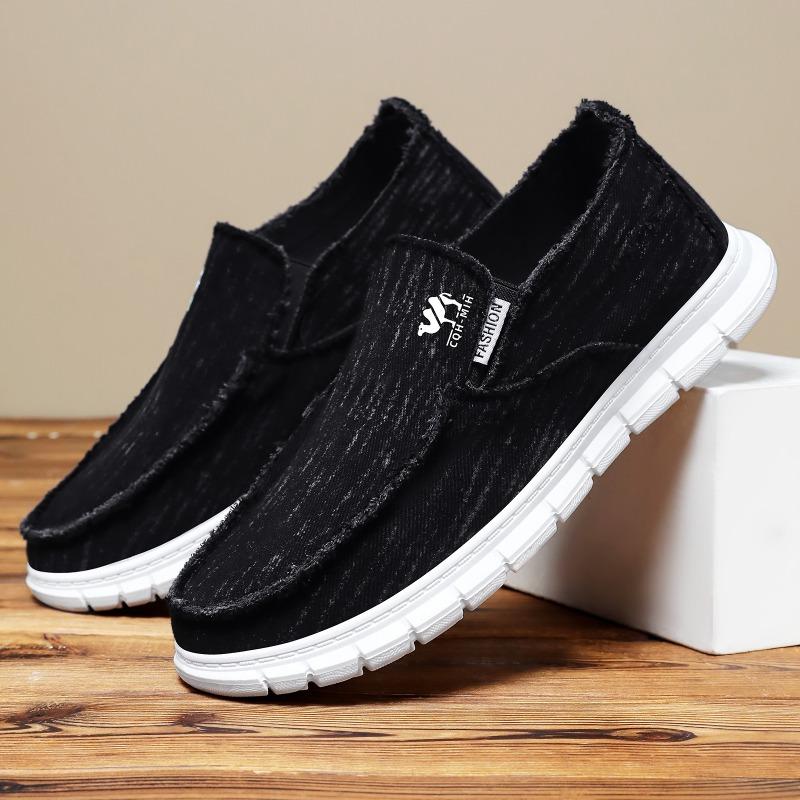 New Casual Shoes, Low-cut Shoes, Soft-soled Canvas Shoes, Light and Comfortable Men's Shoes