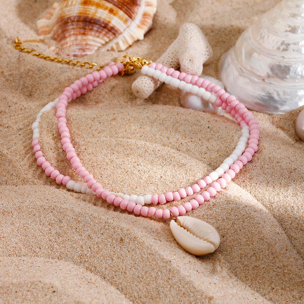 Yori Classic Double Layer Exquisite Anklet for Women Girls Summer Bohemia Jewelry Gifts Bijoux Femme 2025 New