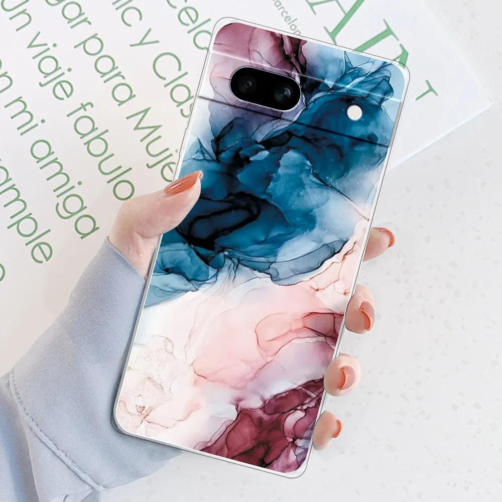 For Google Pixel 7A 6A Case For Google Pixel 8 Pro Clear Soft Silicone TPU Phone Case For Google Pixel 7 Pro /Pixel 6 Pro Coque