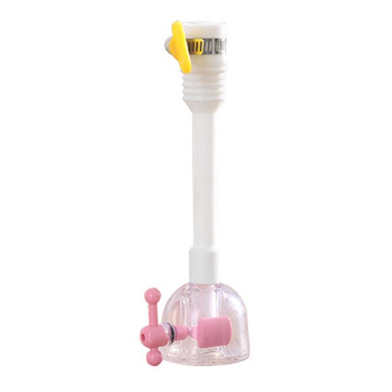 

1Pc. Вращающийся удлинитель для крана для раковины, распылитель, регулируемый адаптер для крана, насадка, фильтр для крана, водосберегающие аксессуары для кухни и ванной комнаты розовый