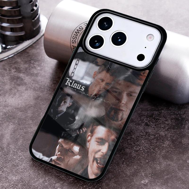 Custodia per Telefono Klaus Mikaelson The Vampire Diaries per iPhone 17 16 15 Pro Max Air 14 13 12 11 Plus Cover Antiurto