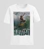 Vintage Hawaii T Shirt Travel Sweater Surfing Vacation Surfer Top Retro Sweat Honolulu Beach