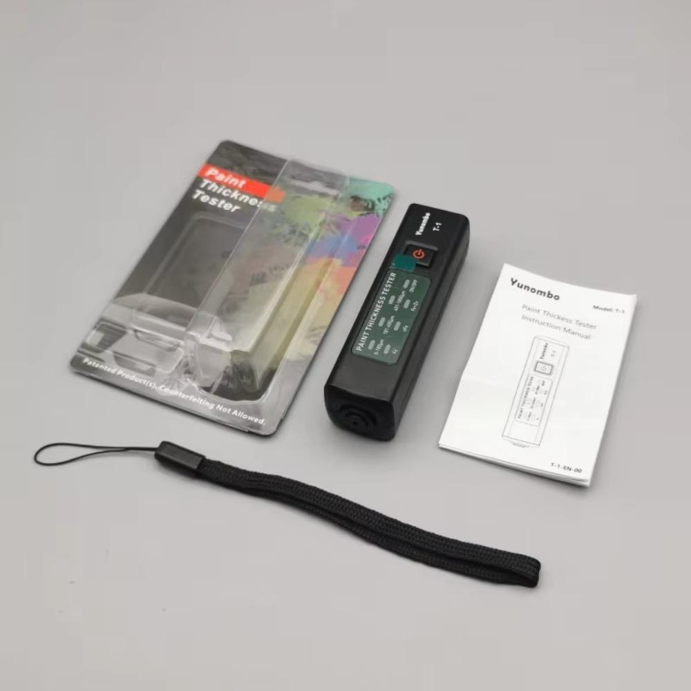 Versatile Mini Thickness Gauge Intelligent Professional Car Paint Thickness Tester Fe/nFe/Fe+Zn Portable Coating Thickness Gauge