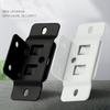 4Pcs Home Renovation Diy Tool Accessories Fixed Fastener 2-In-1 Insert Furniture Laminate L-Shaped 90 Degree Connector
