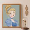 Diamond Painting Set Classic Cinderella Home Decor Craft, Perfect Handmade DIY Gift Idea
