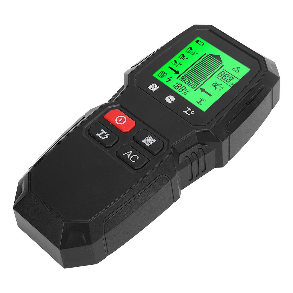 Wall Scanner Handheld LCD Display Multifunctional High Accuracy 5 In 1 Stud Detector for Metal Wood