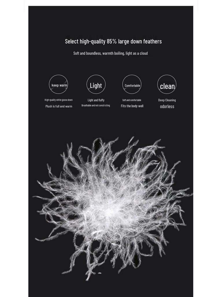 Men's Winter Goose Down Jacket with Detachable Liner - 3-in-1 Casual Business Outerwear for Warmth