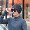Simple Style Knitted Beanie Unisex Ski Beanie Hats Simple Thick Knitted Hat  Outdoor Sports