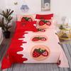 Simple Printed Simple Bed Sheet Single Piece Dormitory Pure Polyester Washed Cotton Single Double Bed Sheet