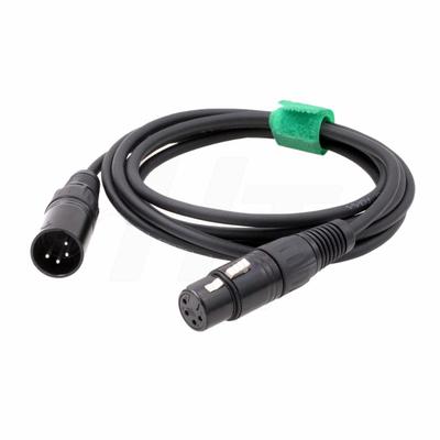 HangTon 4 Pin XLR Male To Female XLR 4 Pin Microphone Recorder Mixer Headphone Amplifier Balanced Audio Cable (1 Meter)