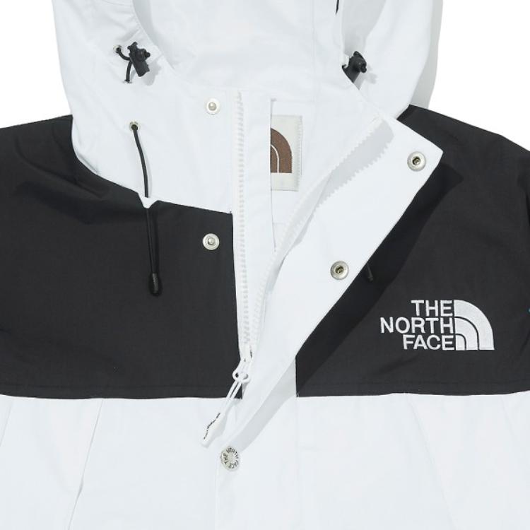 THE NORTH FACE Waterproof And Windproof Windbreaker Jacket Unisex White NJ4HM02K