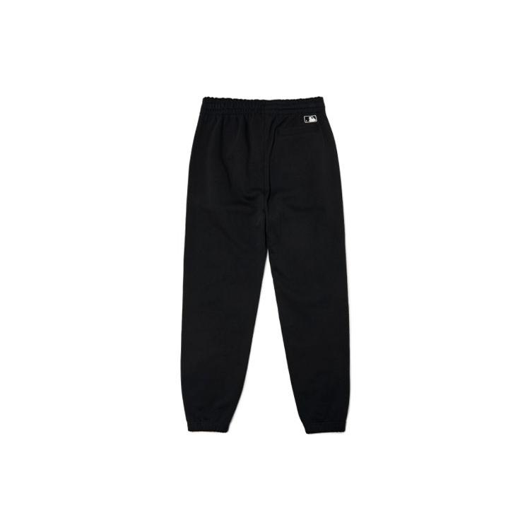 New MLB Knitted Sports Pants Unisex Black 3ATPB0421-50BKS