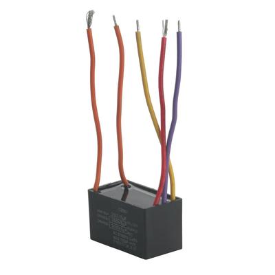 Deckenventilator Kondensator 5 Drähte CBB61 5+5+5uf 250V-300V AC 50/60 Hz Leistungsrelais NEU