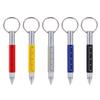Mini Multifunction Ballpoint Pen Stylus 6 In 1 Metal Screwdriver Touch Screen Tool Pen Small Scale Keychain Pens Gift Accessory LXY