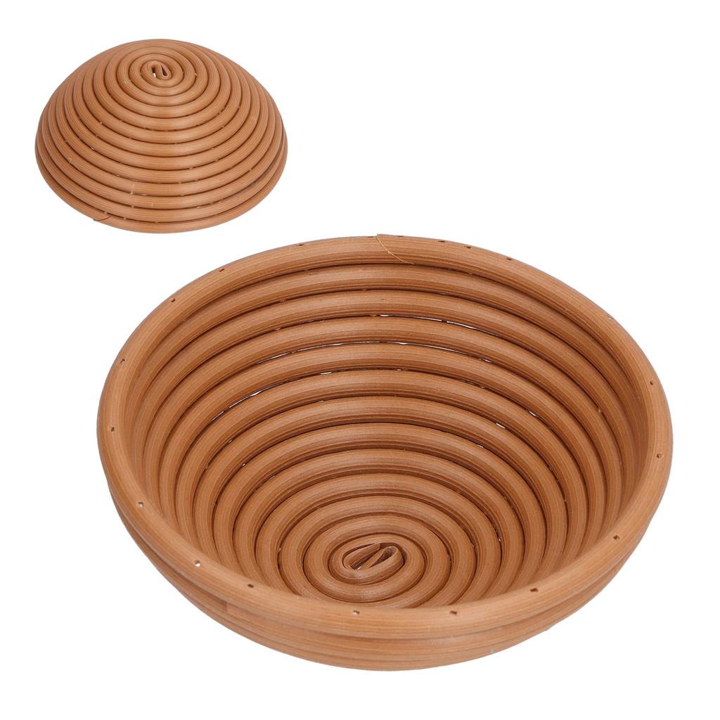 Coș de Fermentare Pâine Lavabil Formă Inovatoare Formă de Copt pentru Bucătărie Casă Brutărie Galben Maro