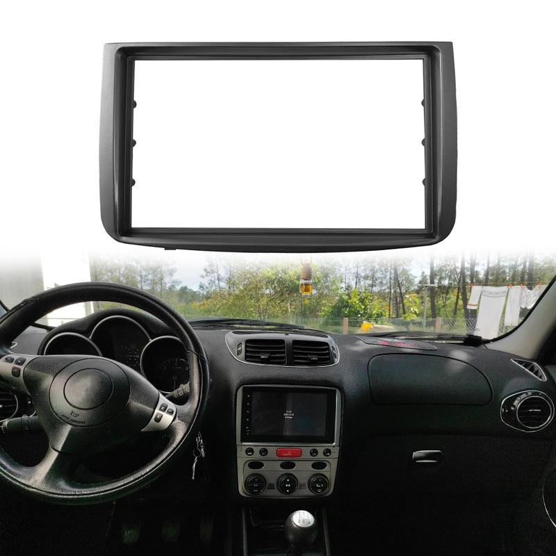 7 Inch 2Din Car Fascia For Alfa Romeo 147 2005-2011 Stereo Fascias Panel Dash Mount Installation Car DVD Frame Kit