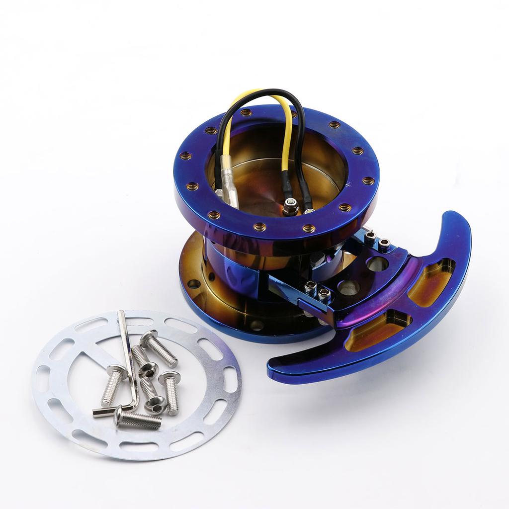 WORKS BELL GTC Racing Steering Wheel Quick Release Hub Kit Adapter 90 degrees Snap Off Boss Kit