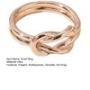 Scarf Ring Clip Women T-shirt Tie Clip Love Knot Scarf Holder Slide Clip for Shirts Silk Scarves Neckerchiefs Fashion Accessory