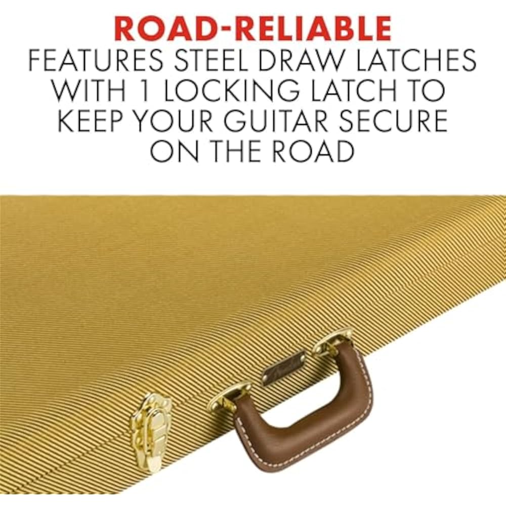 Fender Hard Case Classic Series Wood Case - Strat® /Tele®, Tweed