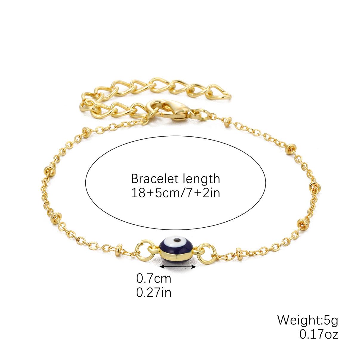 

Ювелирные изделия Женский браслет Браслет «Глаз демона» Регулируемый простой браслет «Глаз демона»