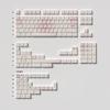 Keyboard Keycap White Peach Mojito Pbt Pc Dye-Sublimated 1.7Mm Cherry Mx Custom Pink White Cute Alice Layout Keycaps 190 Keys.