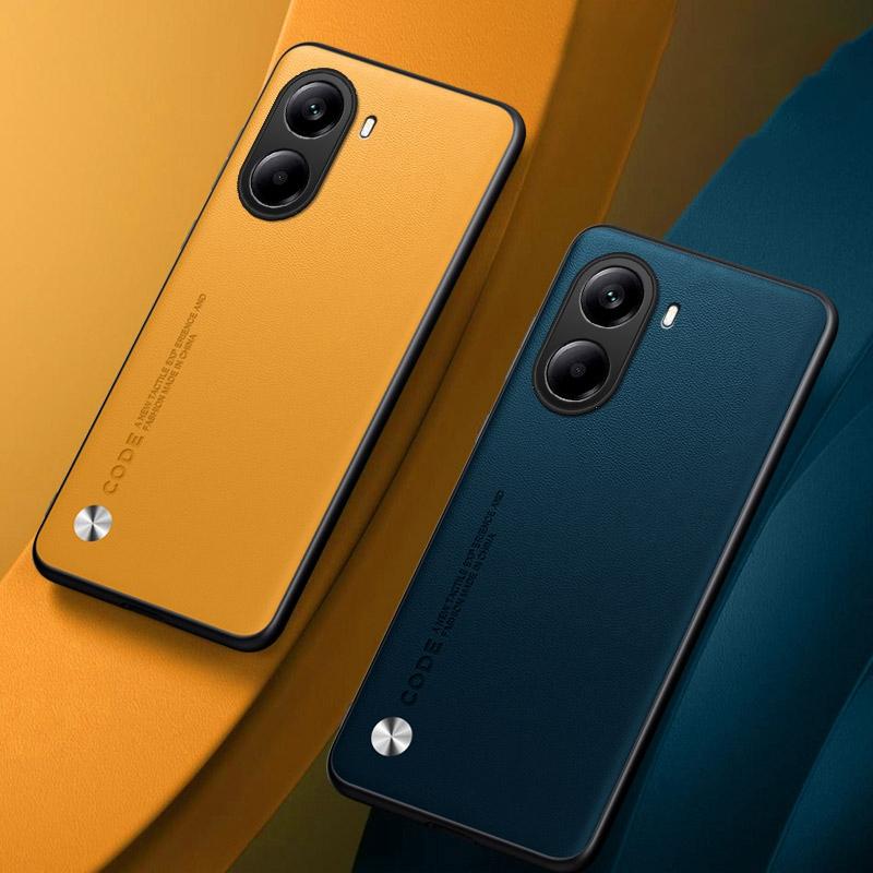 Luxury PU Leather Case For Xiaomi Poco X7 Pro 5G X7Pro Back Cover Matte Silicone Full Protection Phone Case For PocoX7 Pro Coque