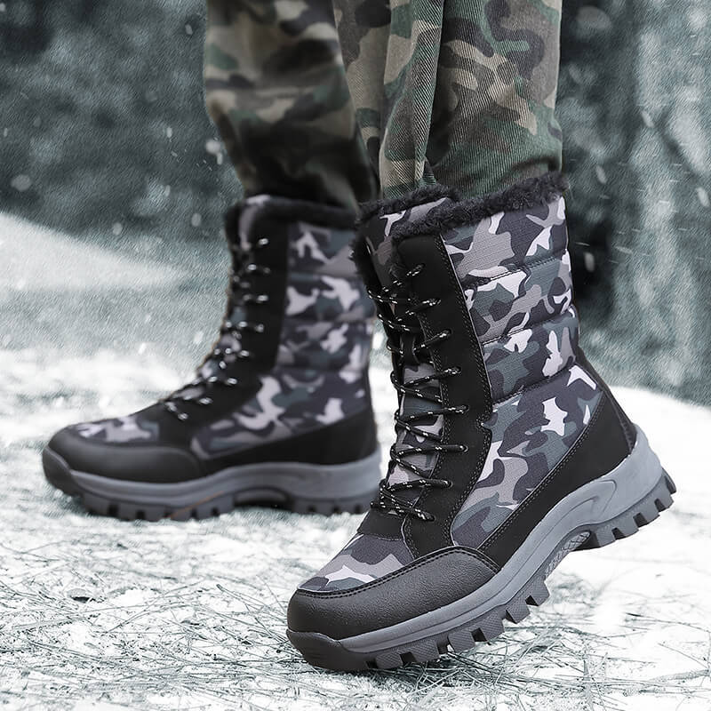Winter cotton shoes high-top snow boots to keep warm