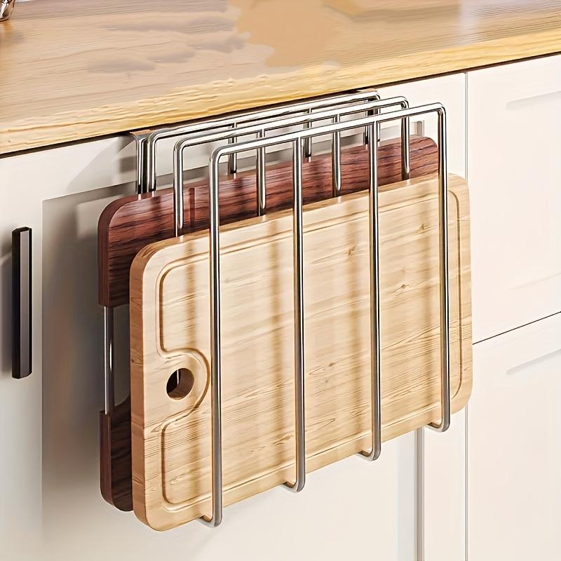 1/2 Floor Kitchen Hook Rack, Can Hang Cutting Boards, Cabinet Door Hooks, and Organize Kitchenware and Bathroom Supplies
