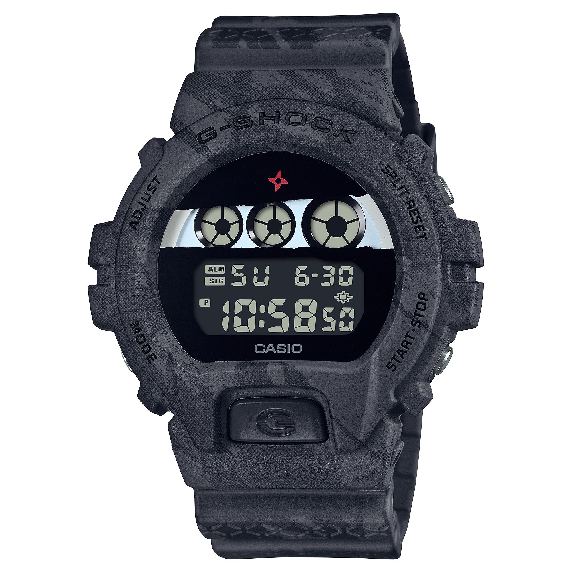 

Casio G-SHOCK Men s Resin 200M Water Resistant Shock Resistant Alarm Quartz Watch DW-6900NNJ-1 чёрный