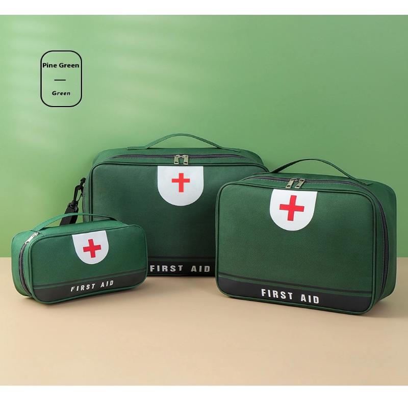 Portable Medicine Bag Outdoor Travel Portable Medical First Aid Bag Medicine Carrying Bag Home Large Capacity Home Medicine Bag