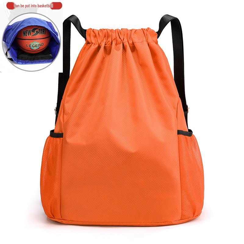 

Unisex Foldable Drawstring Bag for Students: Basketball, Football, Training - Printed Logo Available Small (32*42 cm)