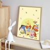 DIY Diamond Painting Winnie The Pooh Cross Stitch Kit Mosaic Art Diamond Painting Full Circle Diamond Home Decoration