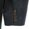 LANVIN BOUTIQUE 90s Made In Italy Old Tailored Jacket 48 Gray Men's Used