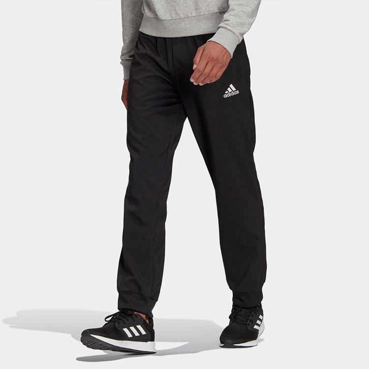 Adidas AEROREADY Essentials Stanford Tapered Cuff Pants Black Men's GK8893